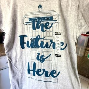 Size Small Gray Doctor Who Her Unvierse Hot Topic Short Sleeve T-Shirt